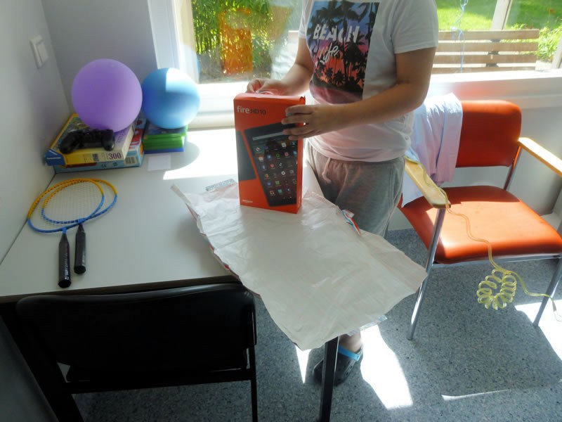 Geburtstag auf der KMT-Station