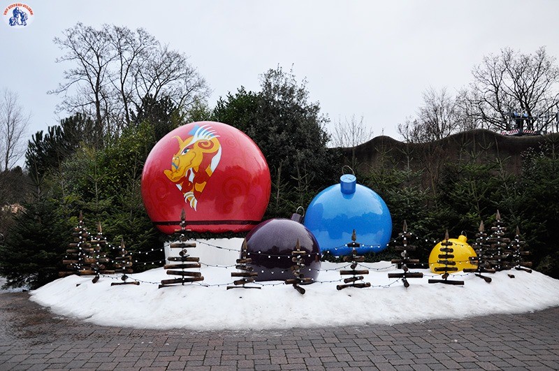 Familienausflug ins winterliche Phantasialand