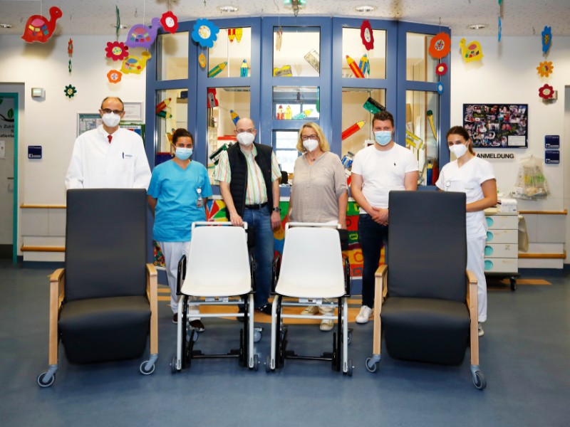 Unterstützung für die UKD-Kinderklinik