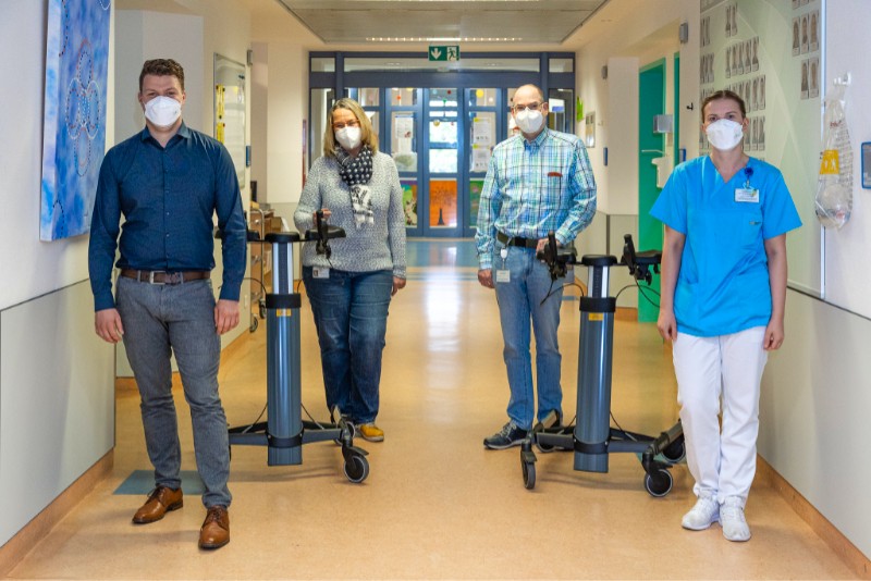 Elektronische Unterstützung wenn der Körper alleine zu schwach ist