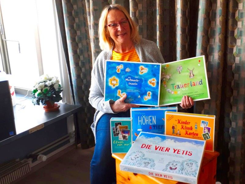 Neue Therapiespiele für die Kinderklinik